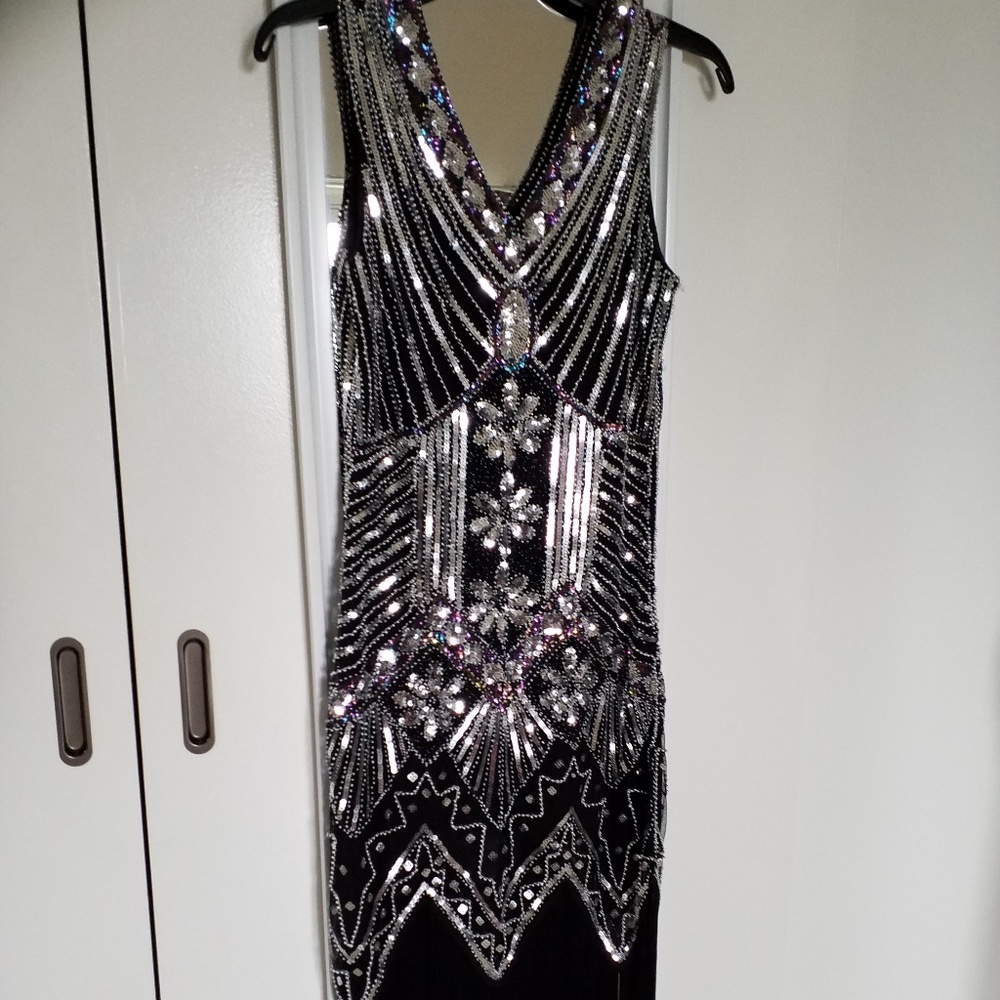 Vintage 1920s Gatsby sequins dress